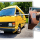 Image for article titled Check Out This Mind-Boggling German Toyota Camper Van With A Column-Shifted 5-Speed Manual